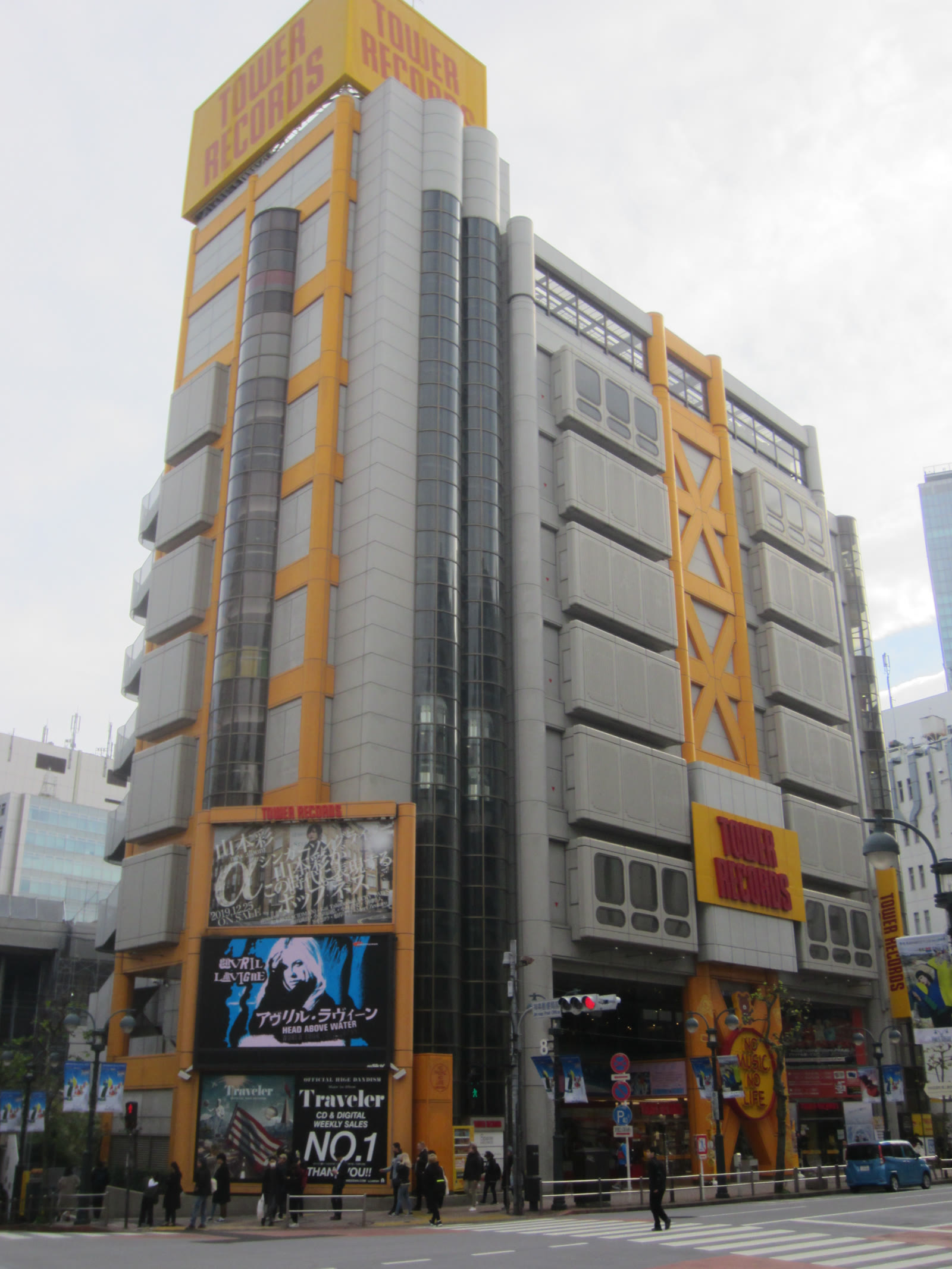タワーレコード渋谷店の外観