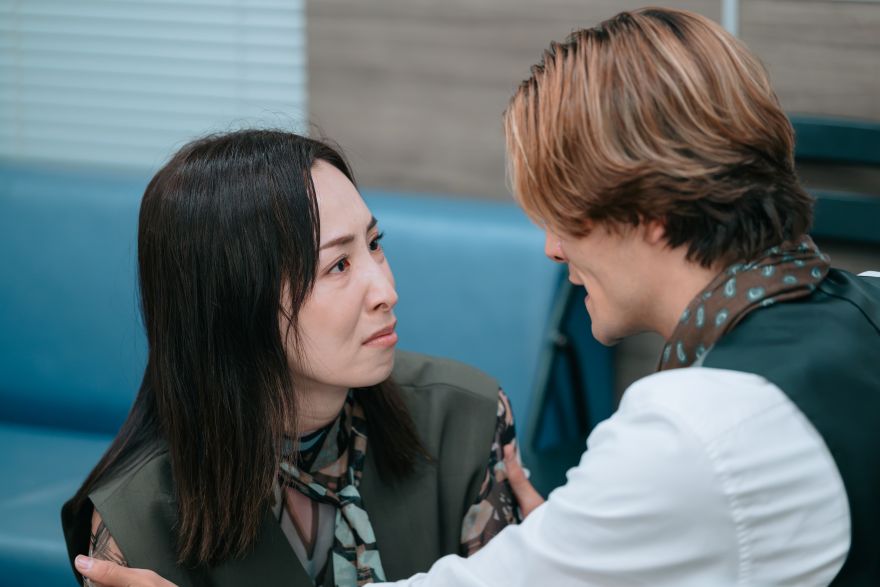 『ドクターX』での那須田灯（松下奈緒）と大門未知子（米倉涼子）